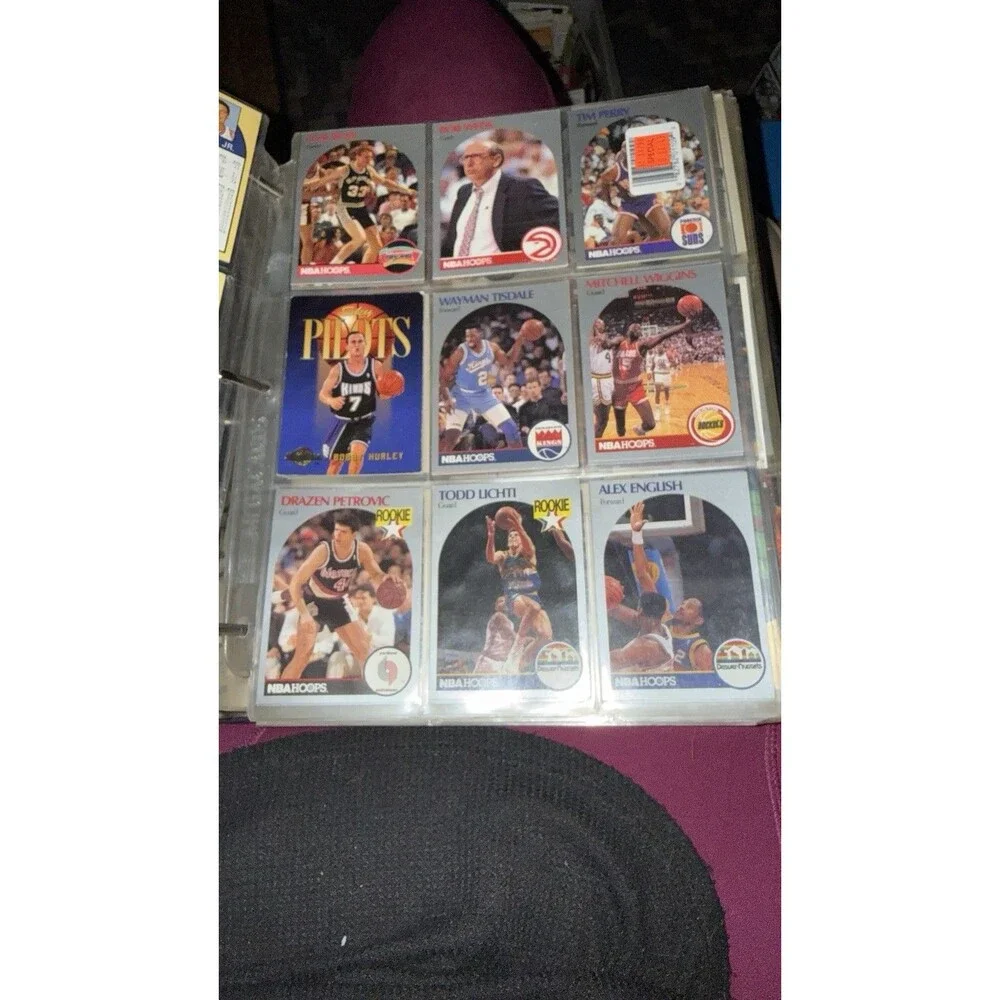 1990s NBA Card Binder Lot 25+ Pages SkyBox Meltdown USA Dream Team Rodman Shaq